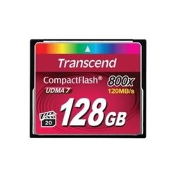 Карта памяти Transcend CompactFlash 800x 128Gb