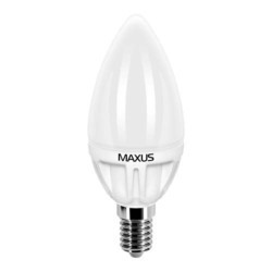 Лампочки Maxus 1-LED-251 C37 CL-F 4W 3000K E14 CR