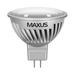 Лампочки Maxus 1-LED-358 MR16 7W 4100K 220V GU5.3 AL