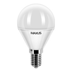 Лампочки Maxus 1-LED-367 G45 F 5W 3000K E14 AP