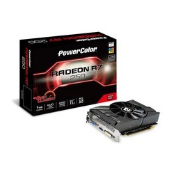 Видеокарты PowerColor Radeon R7 250 AXR7 250 1GBD5-HV2E/OC