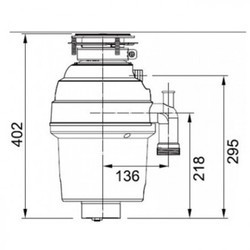 Измельчитель отходов Franke Turbo Plus TP-50