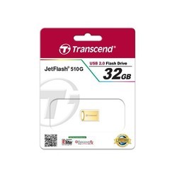 USB Flash (флешка) Transcend JetFlash 510 32Gb (серебристый)