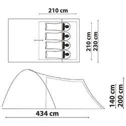 Палатка Canadian Camper Hyppo 4