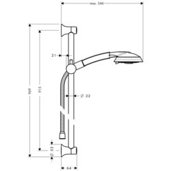 Душевая система Hansgrohe Raindance 27841