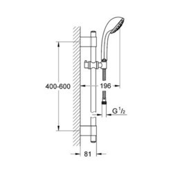 Душевая система Grohe Relexa 100 Five 28964