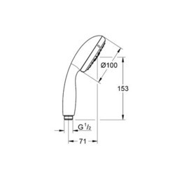 Душевая система Grohe New Tempesta 100 28578