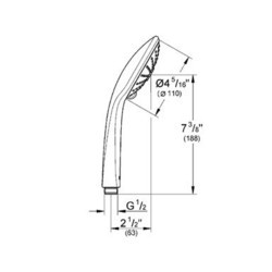 Душевая система Grohe Euphoria 110 Massage 27239000