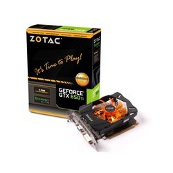 Видеокарты ZOTAC GeForce GTX 650 Ti ZT-61106-10M