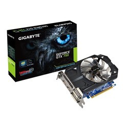 Видеокарты Gigabyte GeForce GTX 750 GV-N750OC-2GI