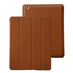 Чехол Jisoncase Vintage Real Leather Smart Cover for iPad 2/3/4