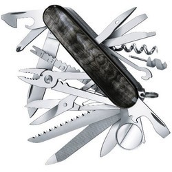 Нож / мультитул Victorinox SwissChamp (черный)