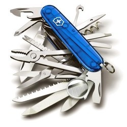 Нож / мультитул Victorinox SwissChamp (синий)