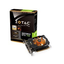 Видеокарты ZOTAC GeForce GTX 750 ZT-70701-10M