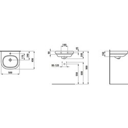 Умывальники Laufen LB3 810685