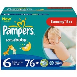 Подгузники (памперсы) Pampers Active Baby 6 / 76 pcs