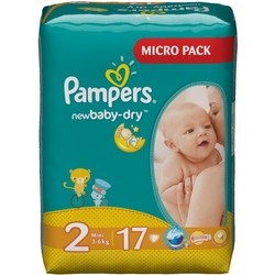 Подгузники Pampers New Baby-Dry 2 / 17 pcs