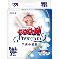 Подгузники Goo.N Premium NB / 62 pcs