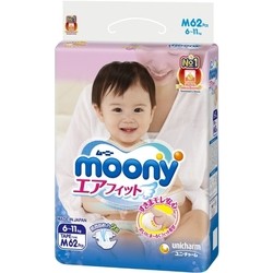 Подгузники Moony Diapers M / 62 pcs