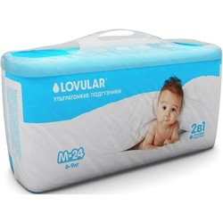 Подгузники (памперсы) Lovular Diapers M / 24 pcs