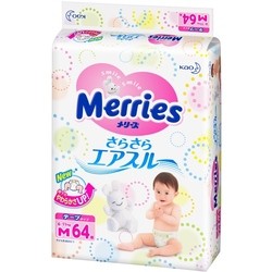 Подгузники Merries Diapers M / 64 pcs