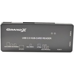 Картридеры и USB-хабы Grand-X GHC-301DC
