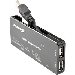 Картридеры и USB-хабы Grand-X GHC-301DC