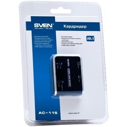 Картридеры и USB-хабы Sven AC-115