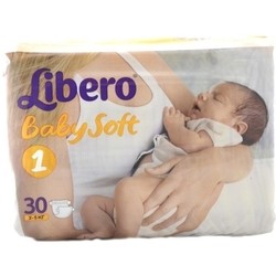 Подгузники (памперсы) Libero Baby Soft 1 / 30 pcs