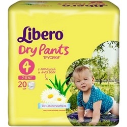 Подгузники Libero Dry Pants 4 / 20 pcs