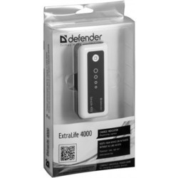 Powerbank аккумулятор Defender ExtraLife 4000