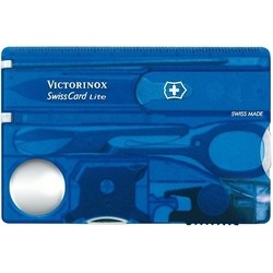 Нож / мультитул Victorinox SwissCard Lite (черный)