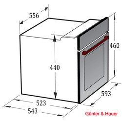 Духовые шкафы Gunter&amp;Hauer EOK 4504 S