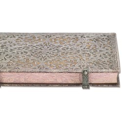 Блокноты Paperblanks Silver Filigree Natural Middle