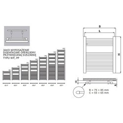 Полотенцесушители Radeco AD/P AD3-400/P