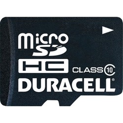 Карты памяти Duracell microSDHC Class 10 4Gb