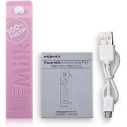 Powerbank аккумулятор Momax iPower Milk