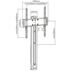 Подставки и крепления Brateck LP24-44T