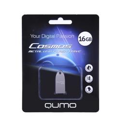USB Flash (флешка) Qumo Cosmos 16Gb (серебристый)