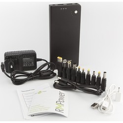 Powerbank аккумулятор Ross&Moor PB-12000 (черный)