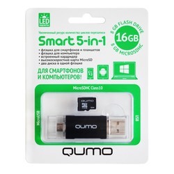 USB-флешки Qumo Smart 5-in-1 16Gb