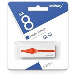 USB Flash (флешка) SmartBuy Comet 8Gb (белый)