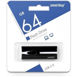 USB Flash (флешка) SmartBuy Comet 16Gb (черный)
