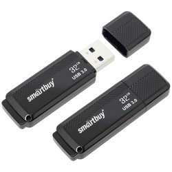 USB Flash (флешка) SmartBuy Dock 32Gb (черный)