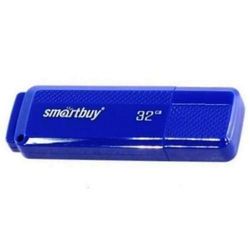 USB Flash (флешка) SmartBuy Dock 32Gb (синий)