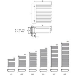 Полотенцесушители Radeco A/D A1/D