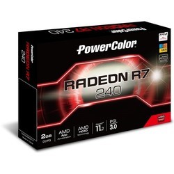 Видеокарты PowerColor Radeon R7 240 AXR7 240 2GBK3-HLE