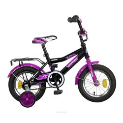Детский велосипед Novatrack 12 Cosmic (черный)