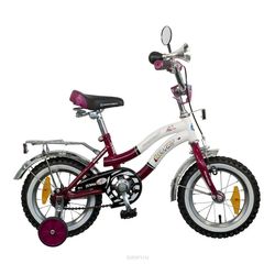Детский велосипед Novatrack 12 Zebra (бордовый)
