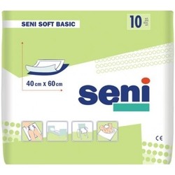 Подгузники (памперсы) Seni Soft Basic 40x60 / 10 pcs